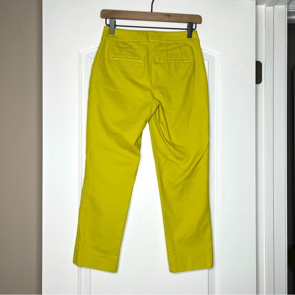 Boden Richmond pants in chartreuse size 2 petite - Picture 5 of 8